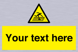 Custom Figure on Roof Sign